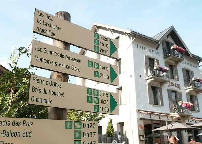 Otel Eden Hotel, And Les Praz Chamonix